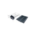ESCURRIDOR DE PLATOS TRAMONTINA PLURALE PLATEADO