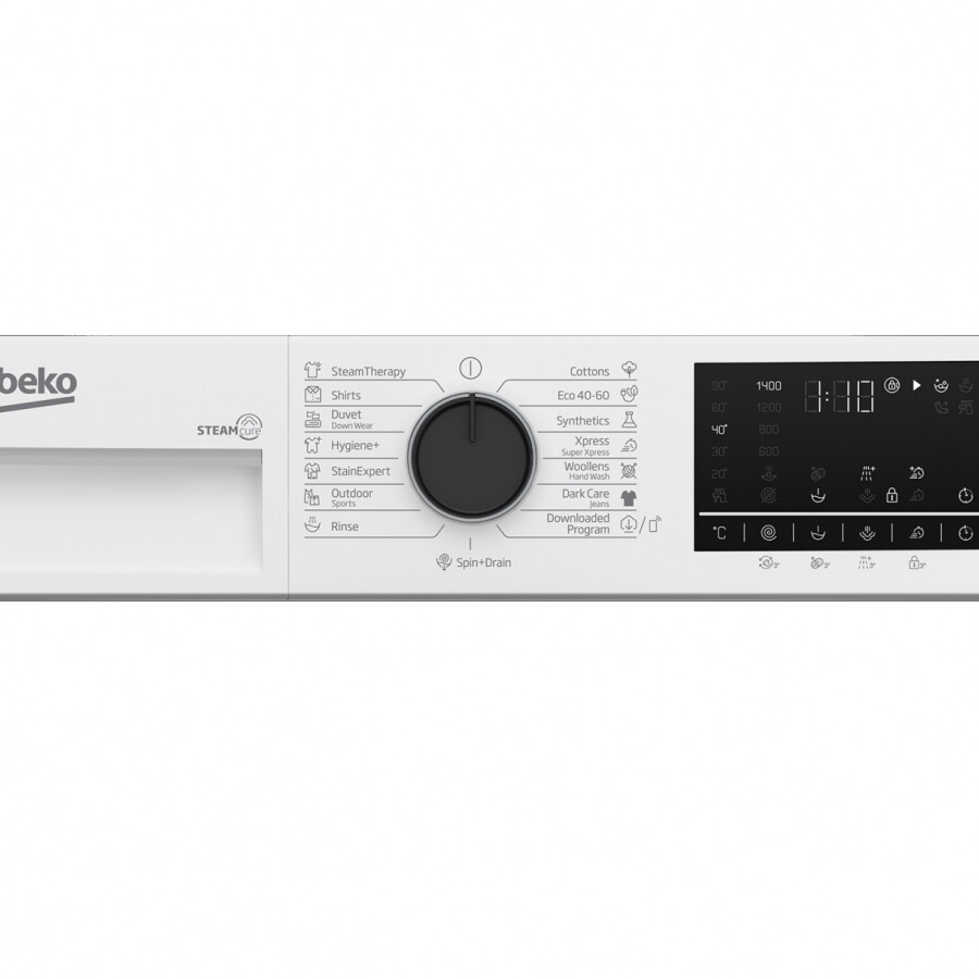 Lavarropas 12 Kg Inverter Beko B3WFT512411W Lavarropas 12 Kg Inverter Beko B3WFT512411W