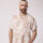 Camisa m/c estampada crudo