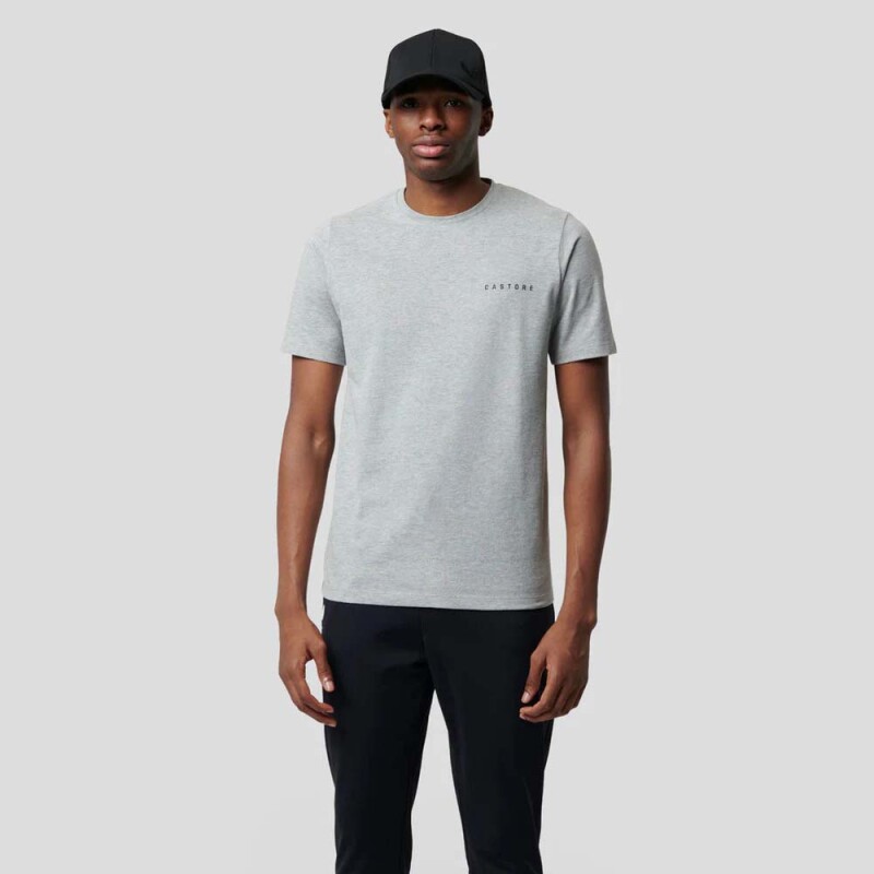 Recovery Tee - Hombre Sharkskin Marl