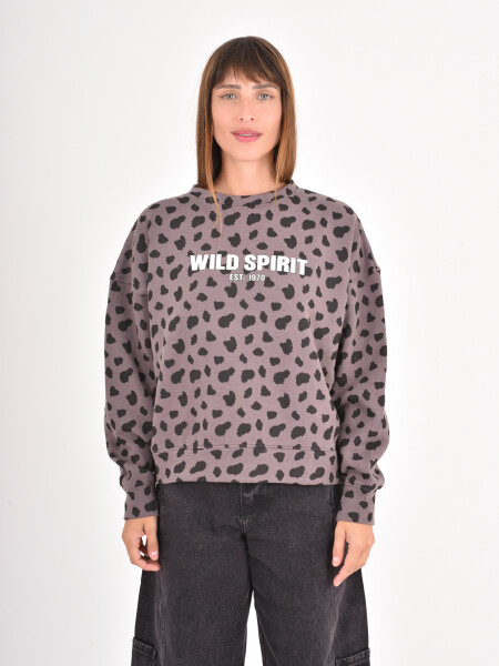 BUZO SAURIEL GRIS OSCURO