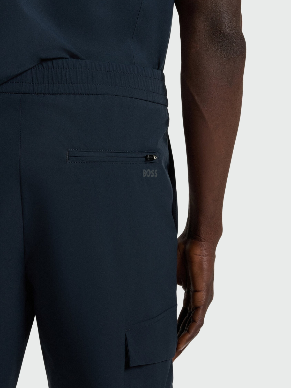 BOSS - Pantalón Cargo Urbanex Navy