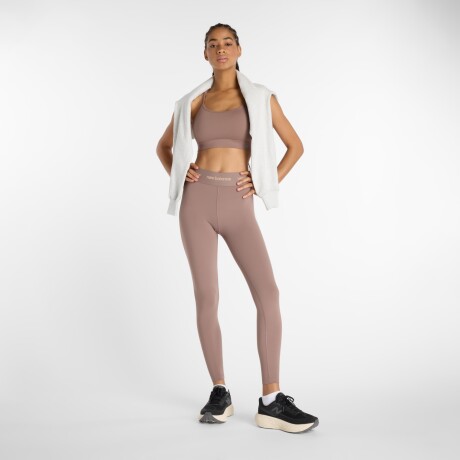 Calza New Balance de Dama -High Rise Legging 25"- WP51177EAS BROWN