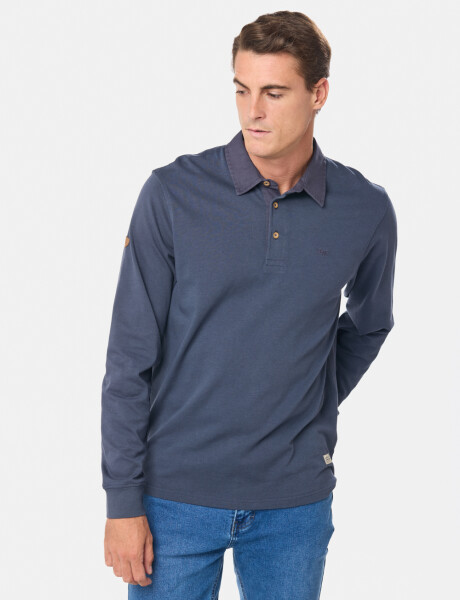 POLO JERSEY LISA Azul