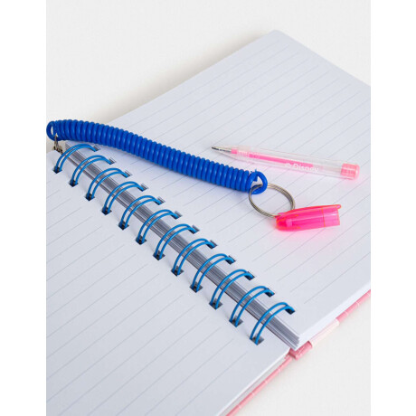 Cuaderno ''stitch Capybara'' Fucsia Medio