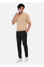 Remera Arrow Tejida con Cuelllo BEIGE