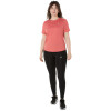 Polo Running Asics Silver SS Top Mujer Dark Pink Clay