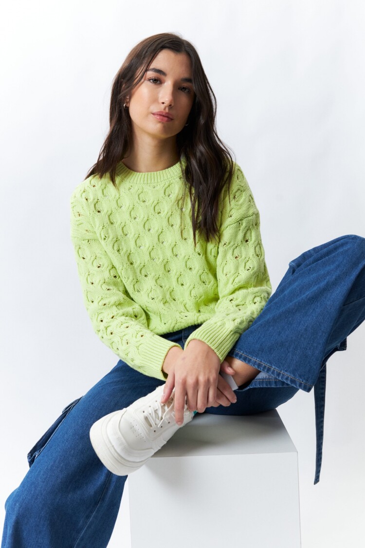 SWEATER ARTURA Verde Claro