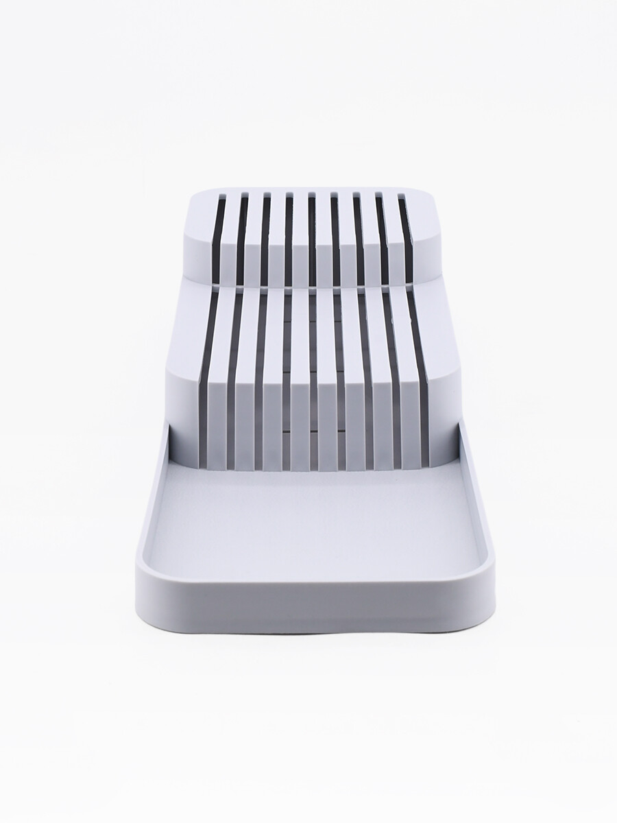 ORGANIZADOR CUCHILLAS - GRIS 