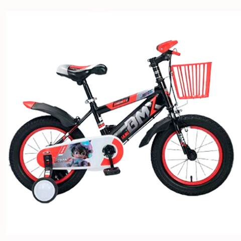 BICICLETA BMX R-12 NIÑO - Roja/ Azul Sin color