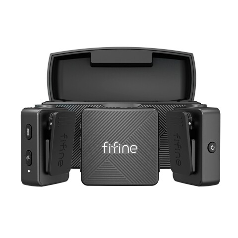 Microfono Wireless Fifine M9 Type-C Dual Microfono Wireless Fifine M9 Type-C Dual