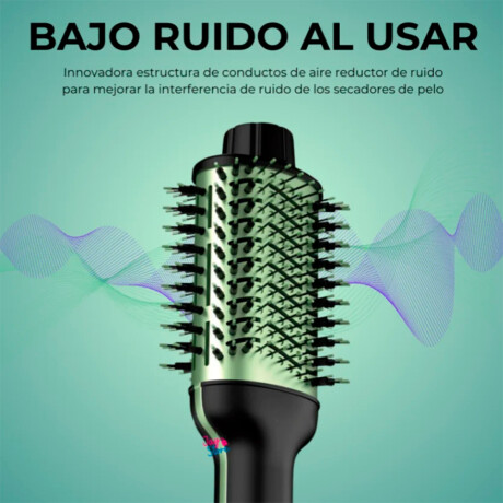 Cepillo Secador 2000W Avocado 3D Power 822-4 NEGRO-VERDE