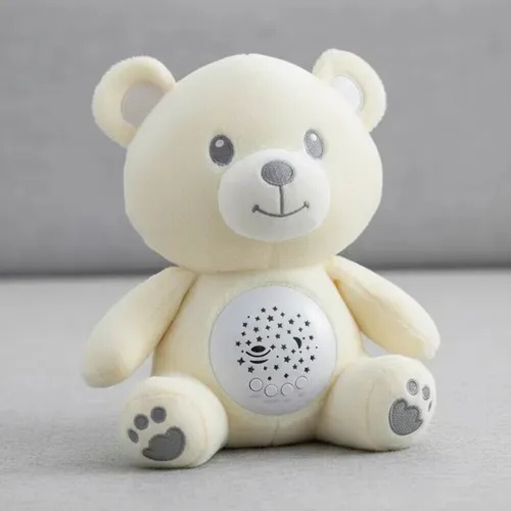 Cunero Proyección Con Luz Y Sonido Osito