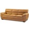 Sillón %100 Cuero - 3 Cuerpos - Premium Camel