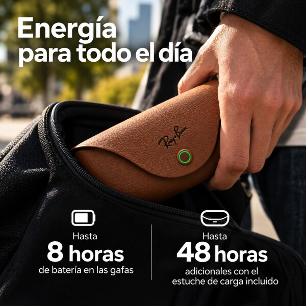 Lentes Inteligentes Ray-ban Meta Wayfarer Large Gen 2 32 Gb LENTES RAY BAN META WAYFARER SMART NEGRO