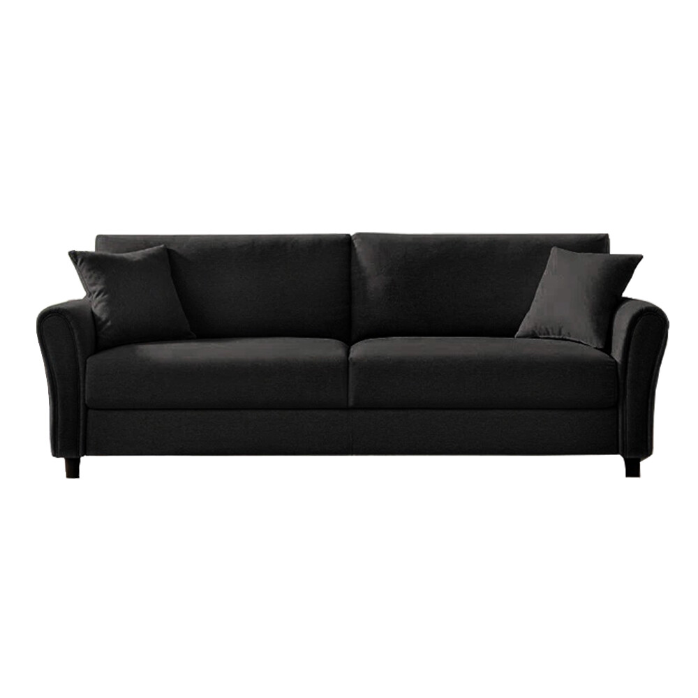 Sofá Sillón 3 cuerpos - Variedad de colores negro