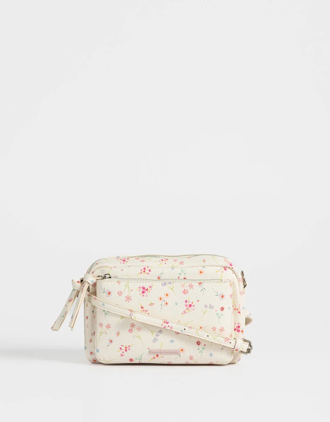 Bandoleras Clasico Bandolera Con Bolsillo - Estampado Flores
