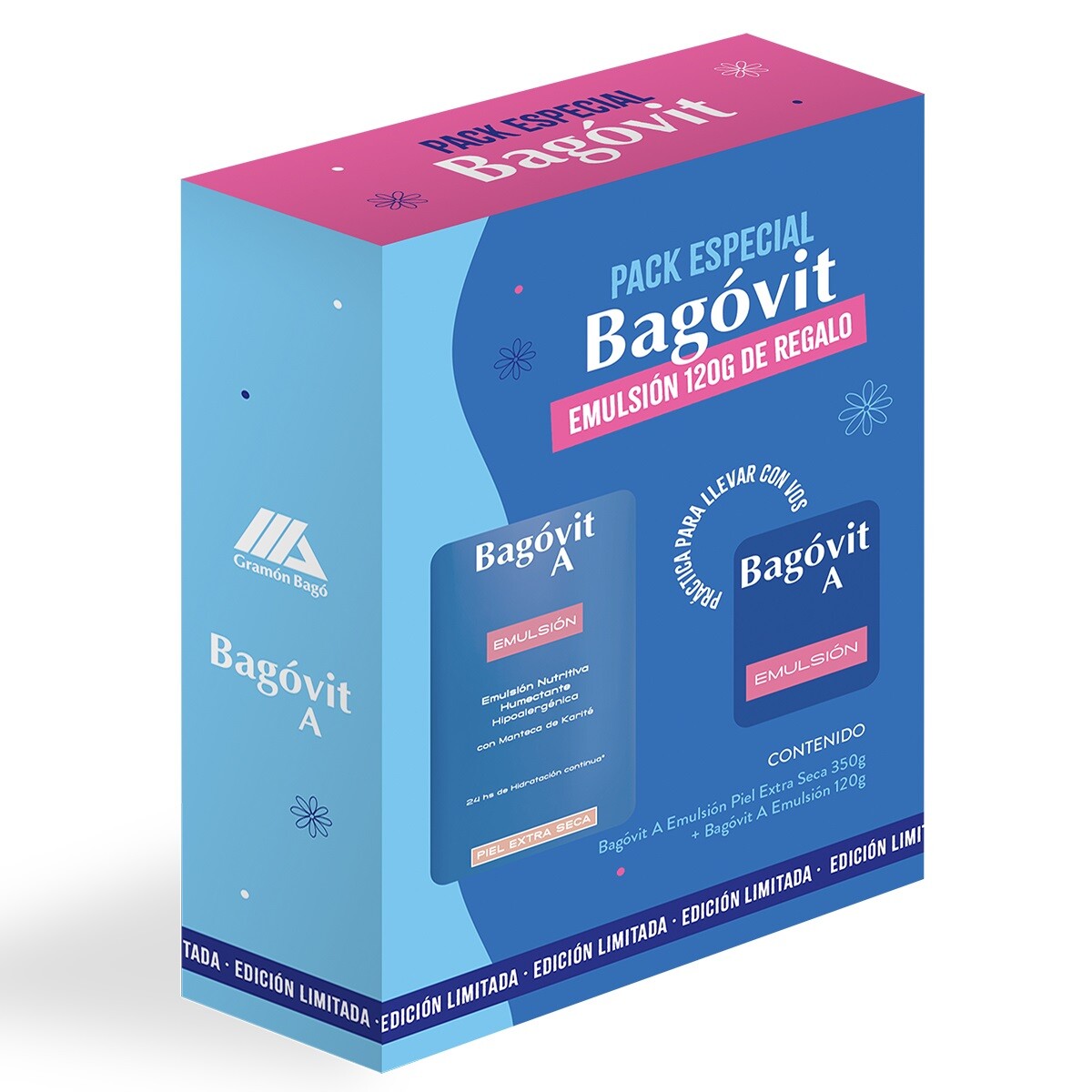 Bagovit A Piel Extra Seca 350ml+emulsion 120grs 