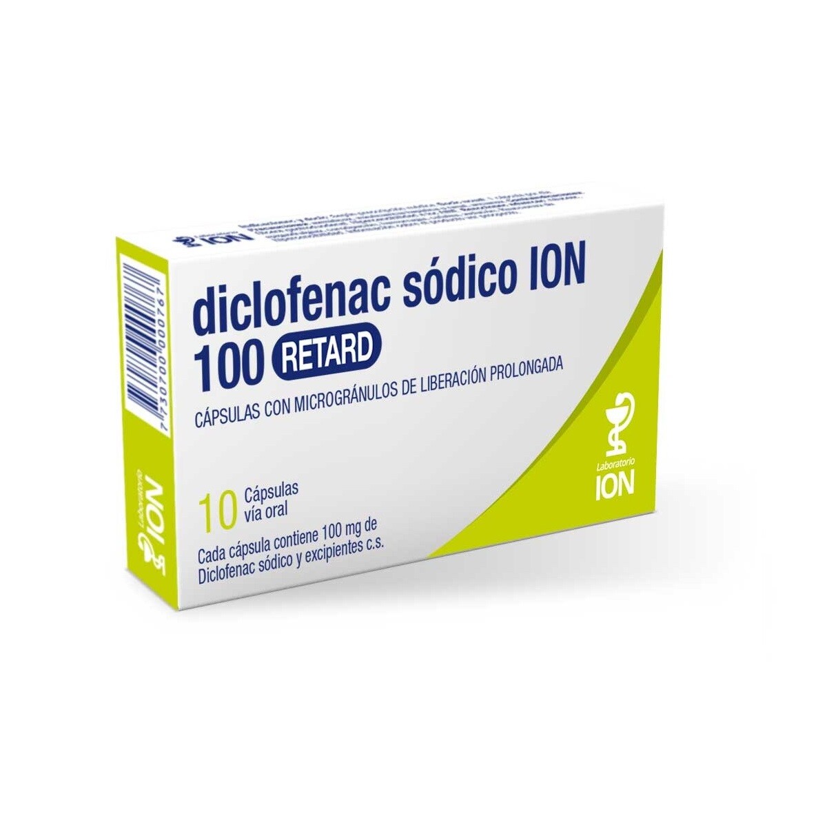 Diclofenac Ion Retard 100 Mg. 10 Comp. 