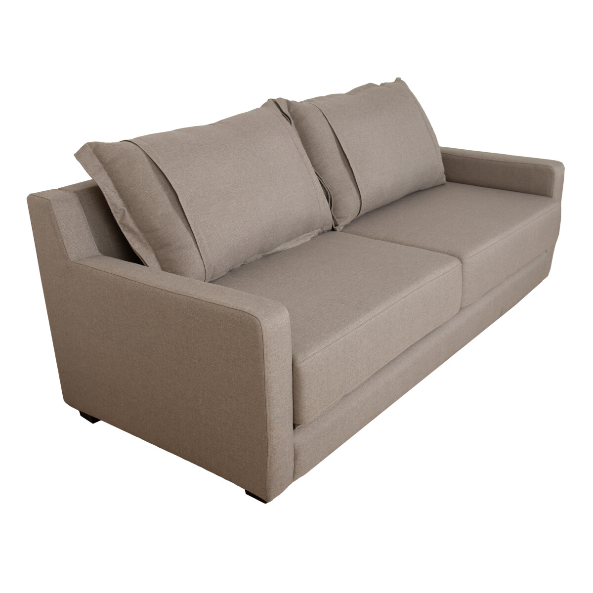 Sofá Cama Tela Naturalbeige Natura Crema — Divino