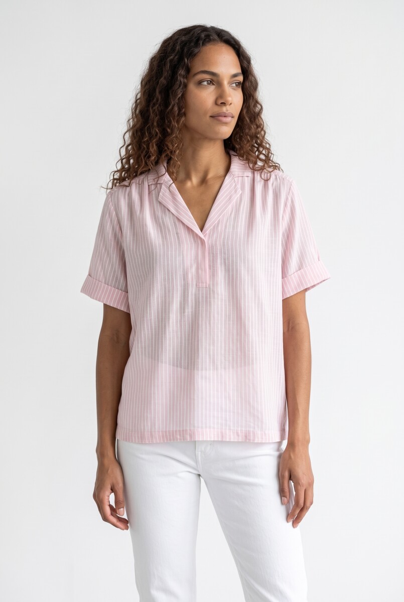 BLUSA STIRP - ROSADO 