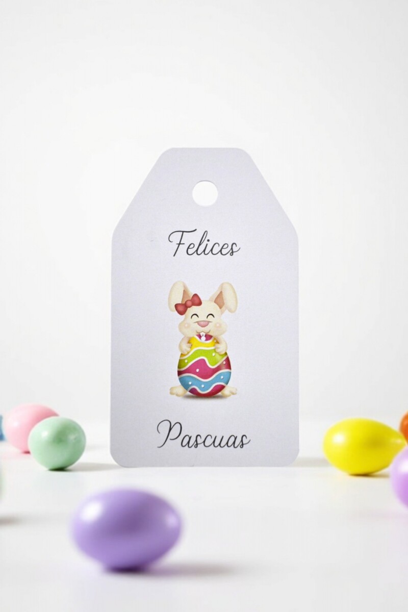 Tag pascua 5x8,5. - DISEÑO 1 