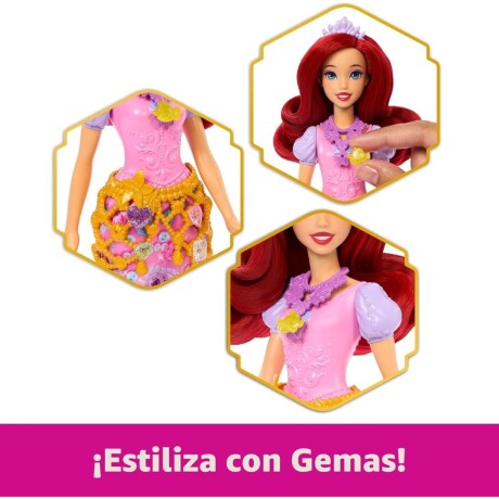 Muñeca Disney Princesas Reveal con Accesorios ARIEL