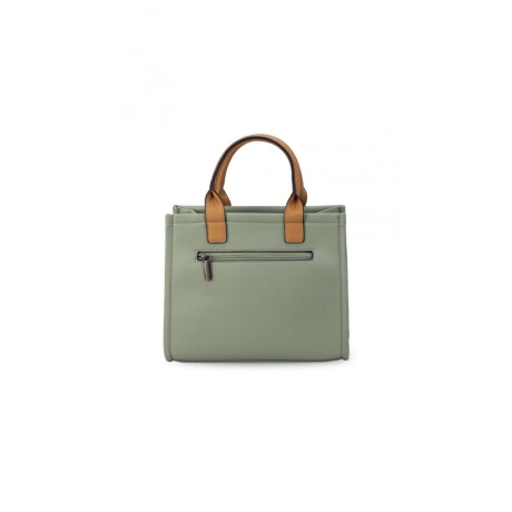 Cartera Marilyn Salvia Suela Y Crudo