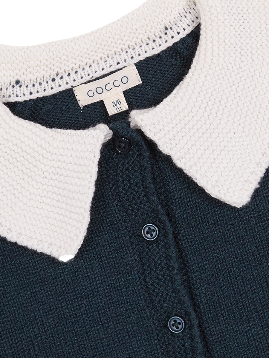 Chaqueta Cu Verde Petroleo Melange