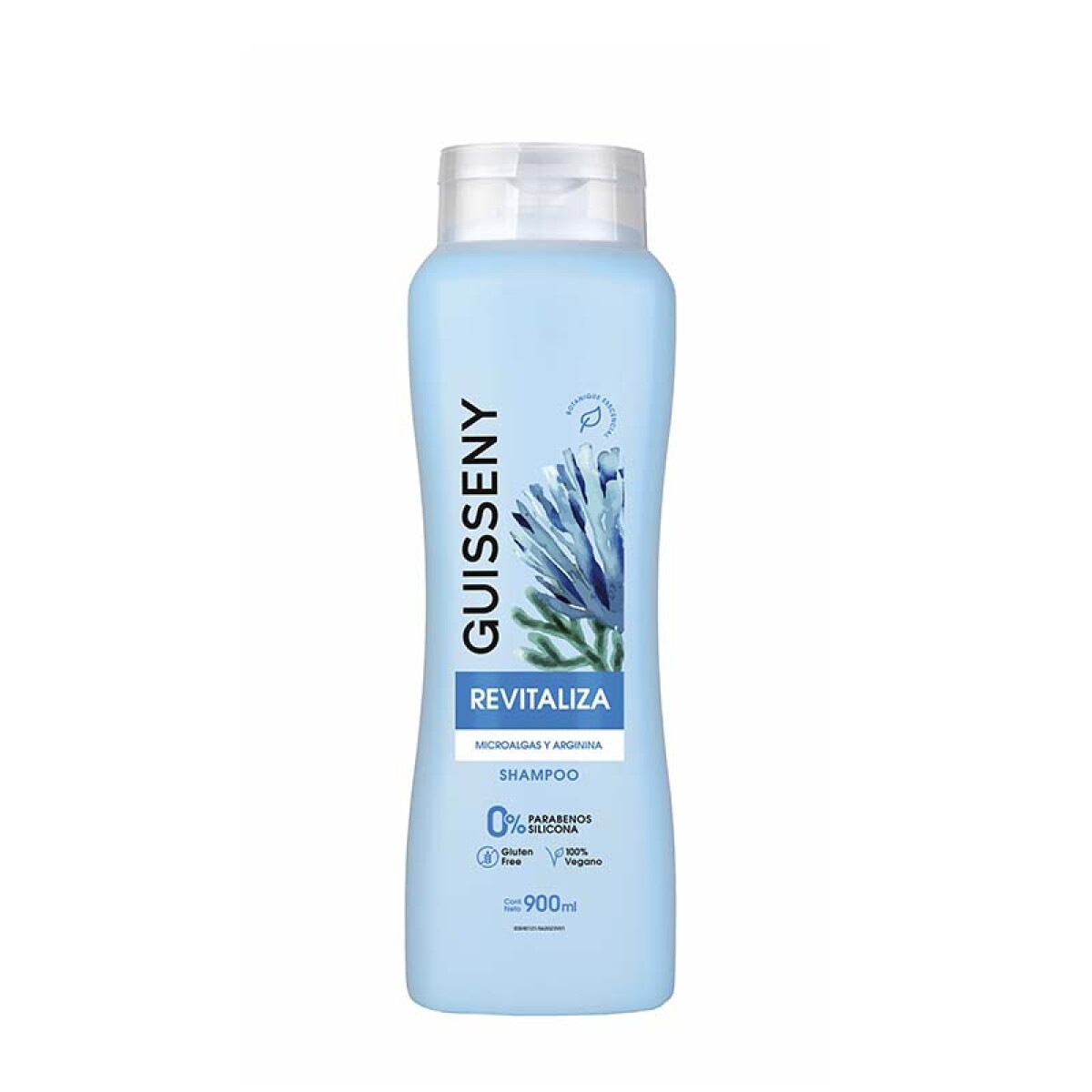 Guisseny Shampoo SIN TACC 900 ml - Microalgas y Arginina 