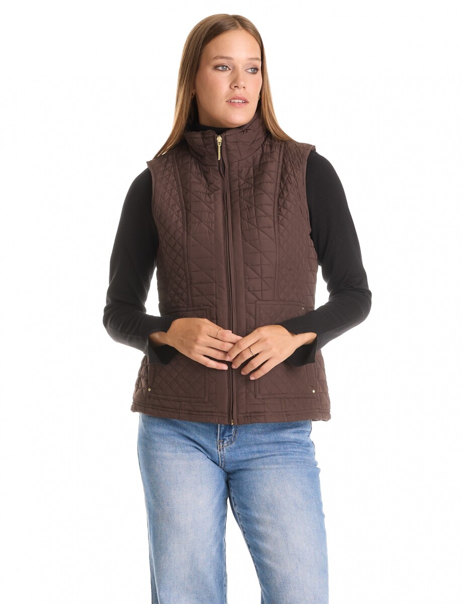 Chaleco Abrigo - Marron 