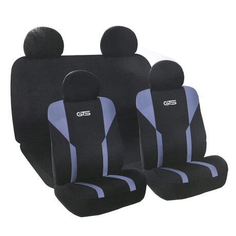 CUBRE ASIENTO - GTS 008 NEGRO GRIS POLYESTER 10PZAS. GTS CUBRE ASIENTO - GTS 008 NEGRO GRIS POLYESTER 10PZAS. GTS