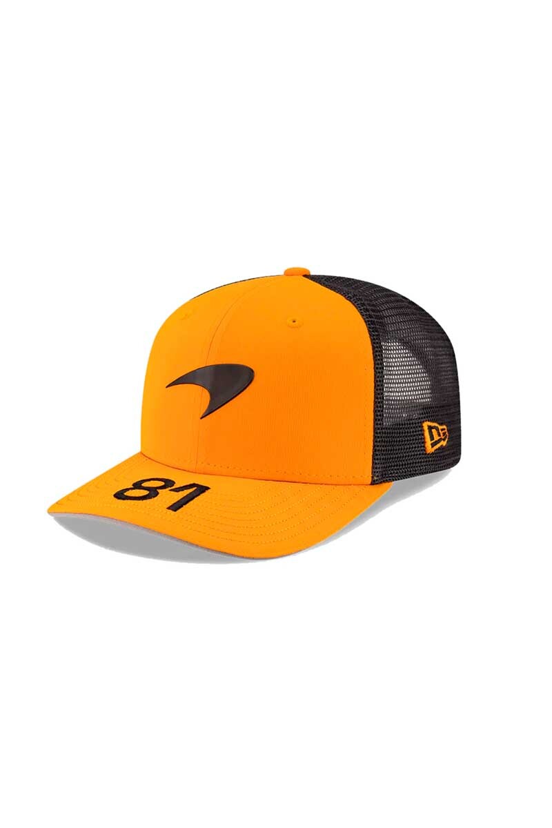 GORRO NEW ERA CURVO MC LAREN F1 Naranja