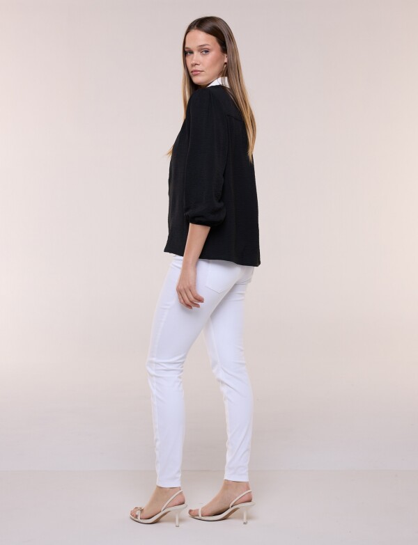 Blusa Vivo En Contraste NEGRO