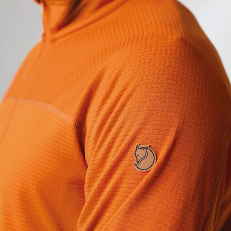 Casaca Fjallraven Abisko Lite Fleece Half Zip Hombre Dark Navy