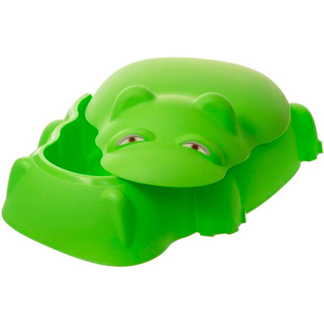 Arenero Piscina Starplay Infantil Plástico Hipopótamo Verde