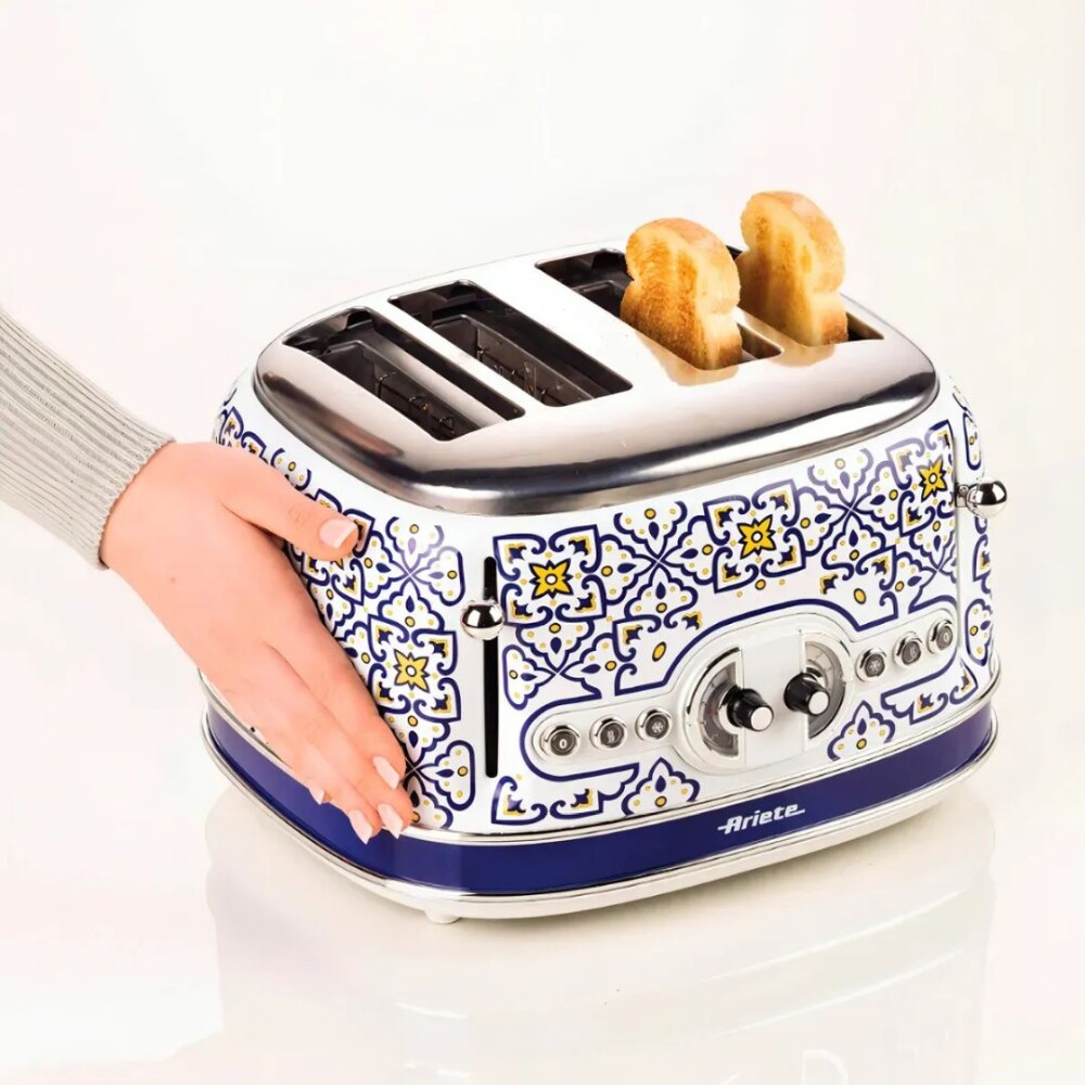 Tostadora Capri - 4 Panes - Estilo Mediterráneo - Ariete Tostadora Capri - 4 Panes - Estilo Mediterráneo - Ariete