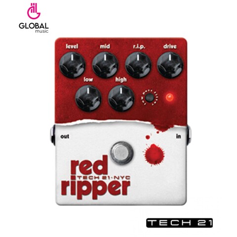 PEDAL DE EFECTO TECH21 RED RIPPER PEDAL DE EFECTO TECH21 RED RIPPER