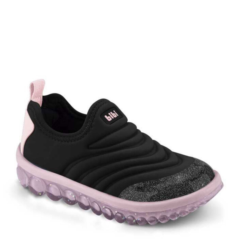 Championes de Niña Bibi Negro - Rosado