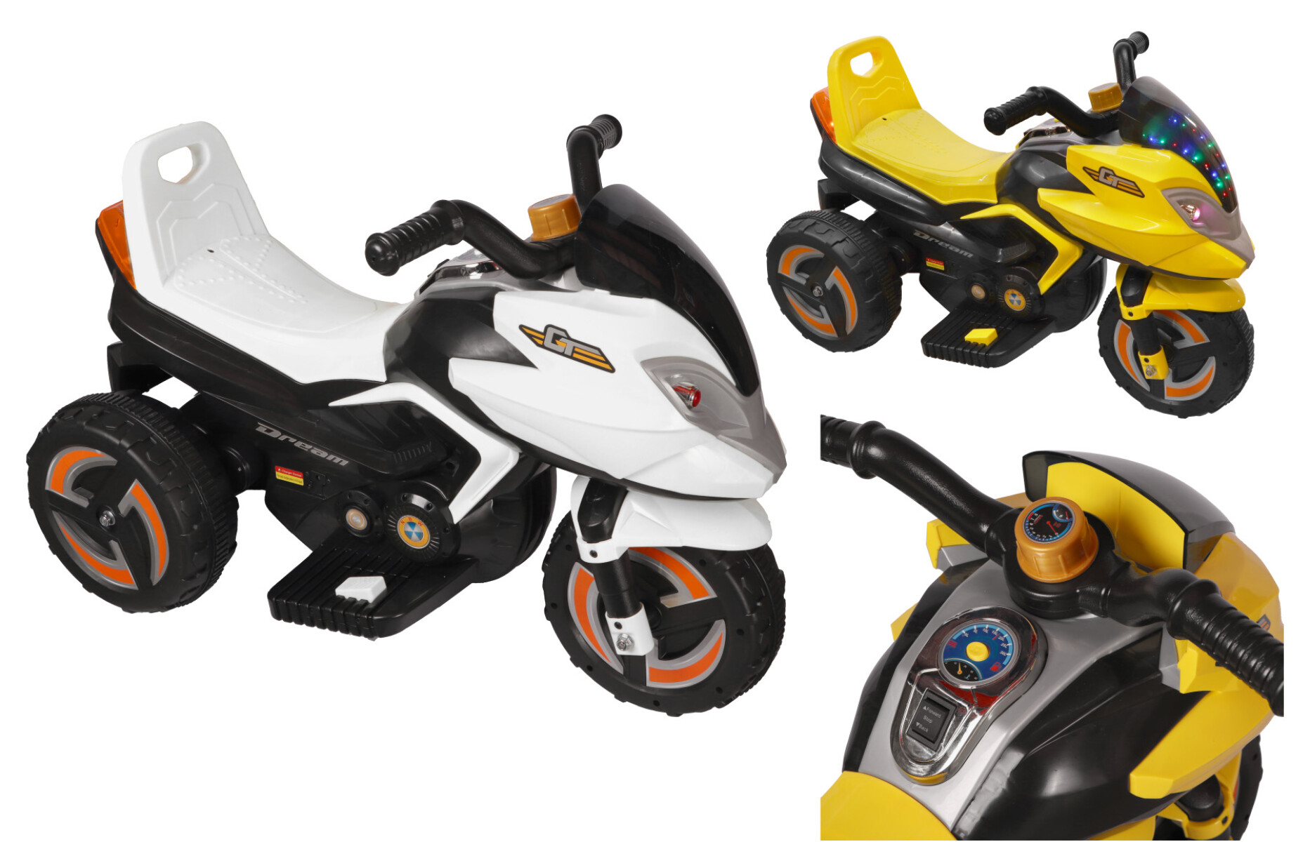Moto triciclo a bateria 