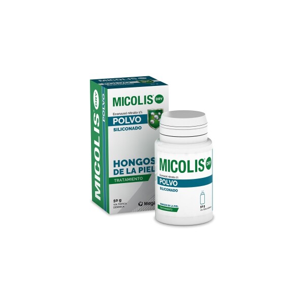 Polvo Antimicótico Micolis Dry 1% x 50 g Polvo Antimicótico Micolis Dry 1% x 50 g