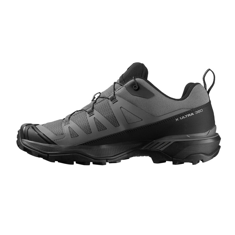 Salomon X ULTRA 360 para Hombre - Gris/Negro Gris-Negro