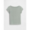 SS CAP SLV FITTED TEE_SOLIDS SAGE
