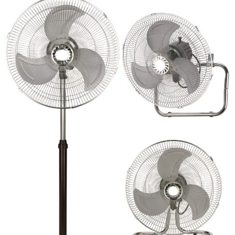 Pack X 2 Ventiladores Industrial 3 En 1 Con Aspas En Metal Pack X 2 Ventiladores Industrial 3 En 1 Con Aspas En Metal