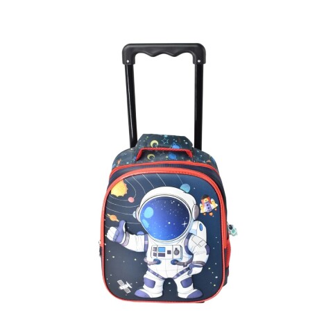 MOCHILA CARRITO NAVY/RED