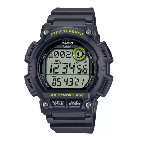 Reloj Casio Resina Deportivo Gris 0