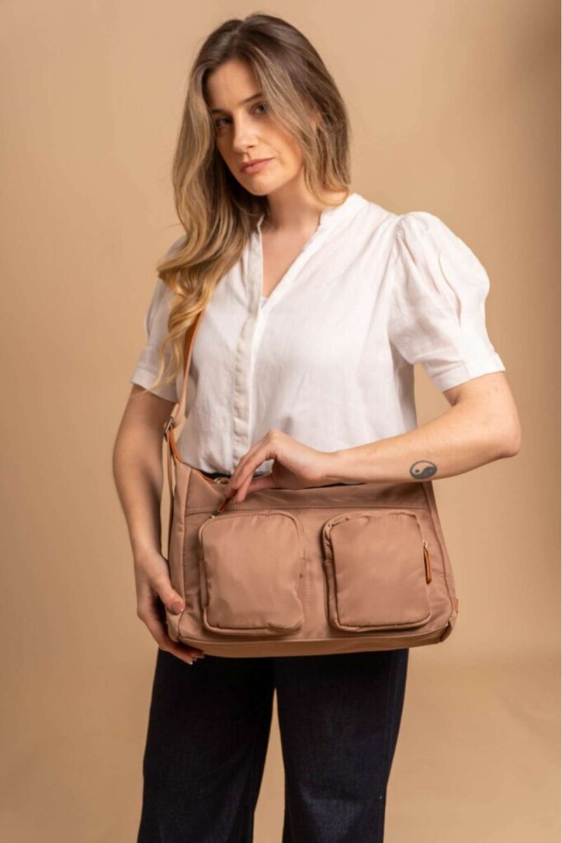 Bandolera Tahina - Nuez C/Suela 