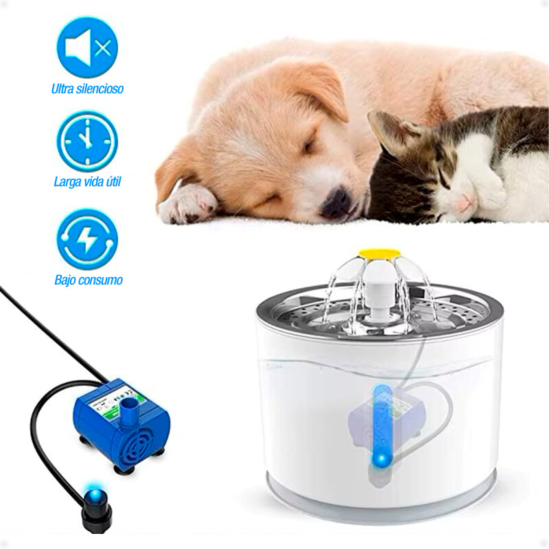 Fuente Bebedero AutomÃ¡tico Para Perros Y Gatos 2.4 L Fuente Bebedero AutomÃ¡tico Para Perros Y Gatos 2.4 L