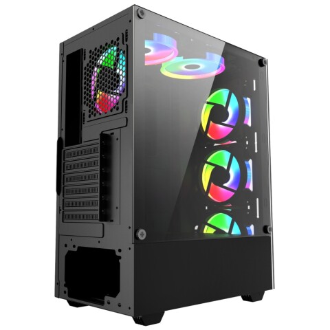 Gabinete Gamer Shot Gaming Pro Series SHOT-SUP-8012 Cristal Unica