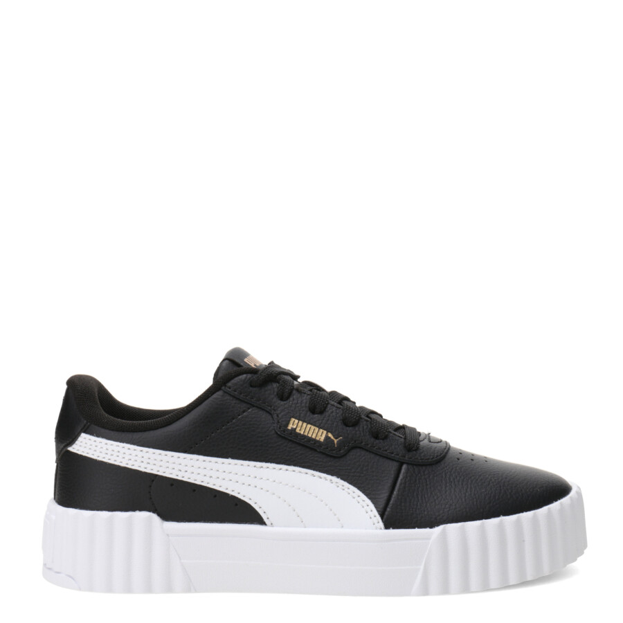 Championes de Mujer Puma Negro - Blanco